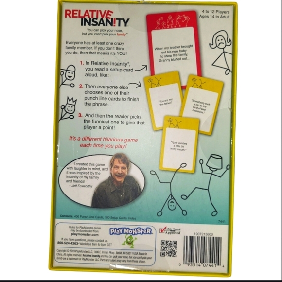 Relative Insanity Party Game - Picture 2 of 2